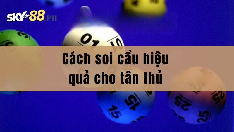 Cách soi cầu hiệu quả cho tân thủ